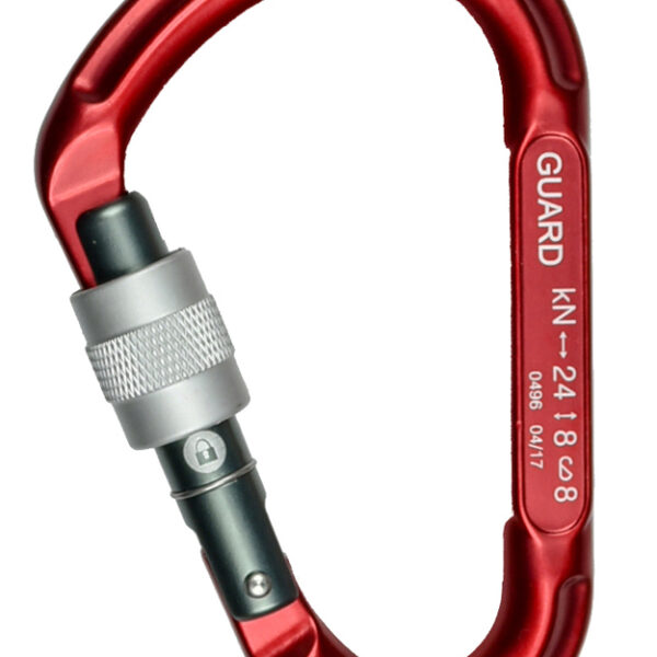 Karabinek Edelweiss GUARD HMS RED