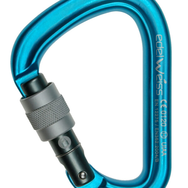 Karabinek Edelweiss LINK BLUE