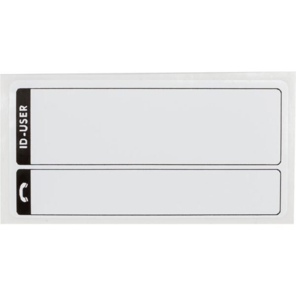 Naklejka CT ARIES ID USER LABEL