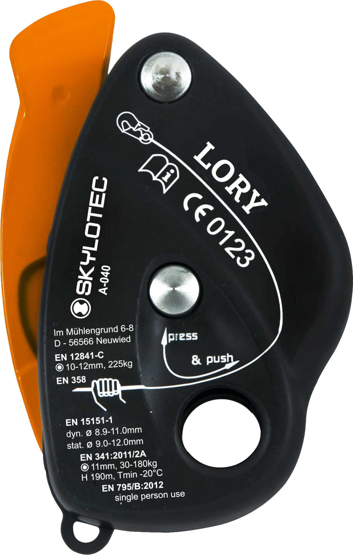 przyrzad-asekuracyjny-skylotec-lory Przyrząd asekuracyjny Skylotec LORY - obrazek 1